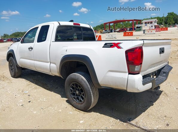 3TYRZ5CN5NT020593 2022 TOYOTA TACOMA White Հետևի ձախ