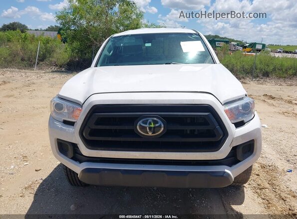 3TYRZ5CN5NT020593 2022 TOYOTA TACOMA White Սարքավորումների վահանակի տեսք