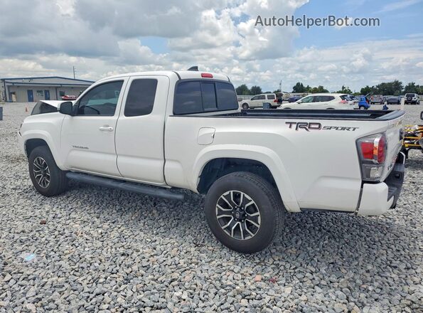 3TYRZ5CN5NT020657 2022 TOYOTA TACOMA White უკანა მარცხენა