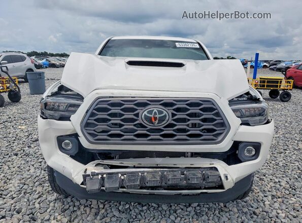 3TYRZ5CN5NT020657 2022 TOYOTA TACOMA White წინა ხედი