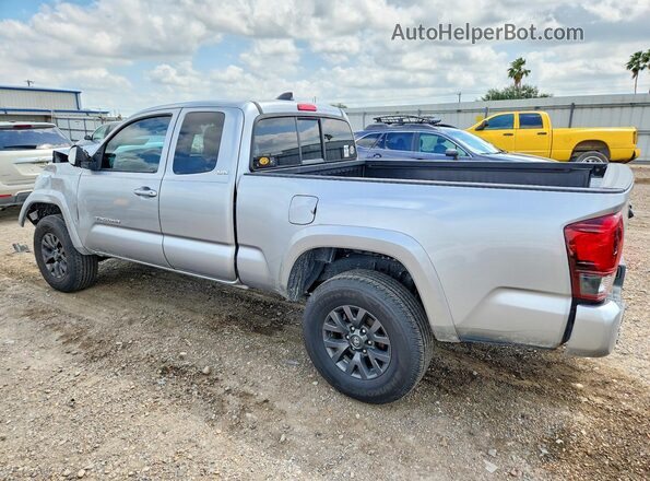 3TYRZ5CNXNT017303 2022 TOYOTA TACOMA Silver Հետևի ձախ