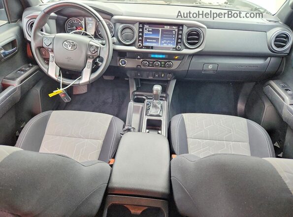 3TYRZ5CNXPT024464 2023 TOYOTA TACOMA Gray Widok deski rozdzielczej