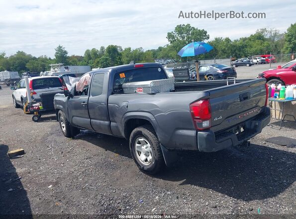 3TYSX5EN0MT009942 2021 TOYOTA TACOMA Серый Задняя левая четверть