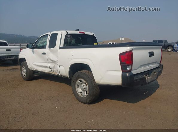3TYSX5EN2MT006122 2021 TOYOTA TACOMA White Задня ліва чверть