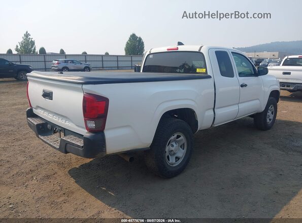 3TYSX5EN2MT006122 2021 TOYOTA TACOMA White Задня права чверть
