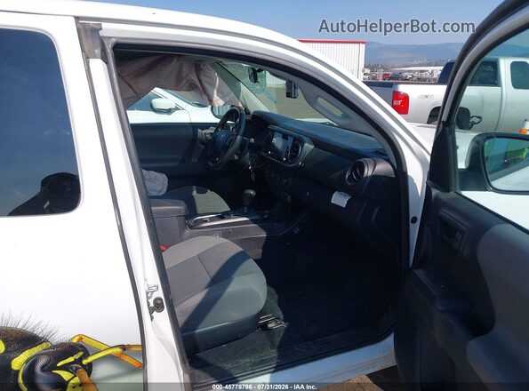 3TYSX5EN2MT006122 2021 TOYOTA TACOMA White Вид салону спереду