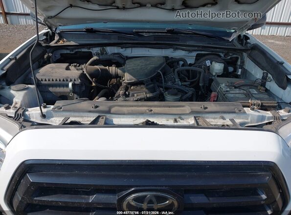 3TYSX5EN2MT006122 2021 TOYOTA TACOMA White Вид ззаду