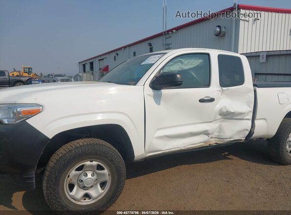 3TYSX5EN2MT006122 2021 TOYOTA TACOMA White Вид спереду