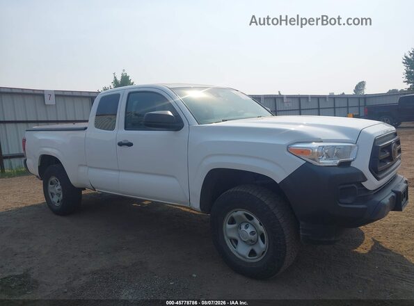 3TYSX5EN2MT006122 2021 TOYOTA TACOMA White Вид задньої частини салону