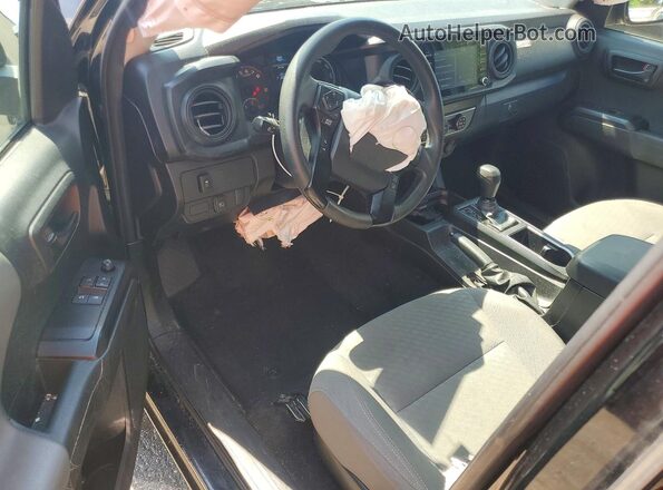 3TYSX5EN3PT019238 2023 TOYOTA TACOMA Black წინა პანელის ხედი