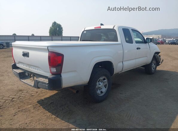 3TYSX5EN5MT006163 2021 TOYOTA TACOMA White Задня права чверть