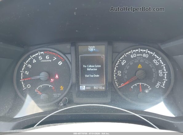 3TYSX5EN5MT006163 2021 TOYOTA TACOMA White Вид задніх сидінь