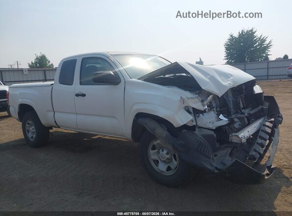 3TYSX5EN5MT006163 2021 TOYOTA TACOMA White Вид задньої частини салону