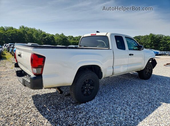 3TYSX5EN7MT004012 2021 TOYOTA TACOMA White Задня права чверть