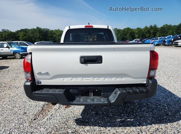 3TYSX5EN7MT004012 2021 TOYOTA TACOMA White Вид ззаду