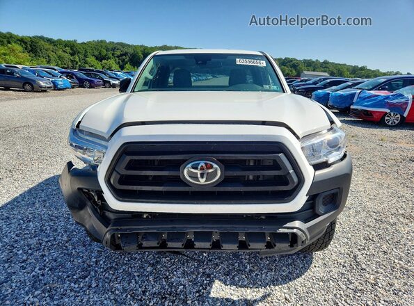 3TYSX5EN7MT004012 2021 TOYOTA TACOMA White Вид спереду