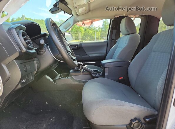 3TYSX5EN7MT004012 2021 TOYOTA TACOMA White Вид салону спереду