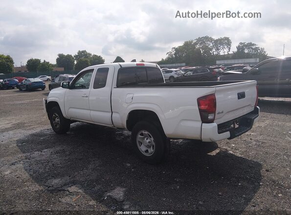 3TYSX5EN7NT014718 2022 TOYOTA TACOMA White Հետևի ձախ