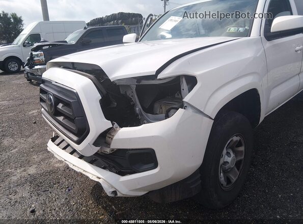 3TYSX5EN7NT014718 2022 TOYOTA TACOMA White Դիմացի տեսք