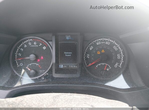 3TYSX5EN7NT014718 2022 TOYOTA TACOMA White Հետևի նստատեղերի տեսք