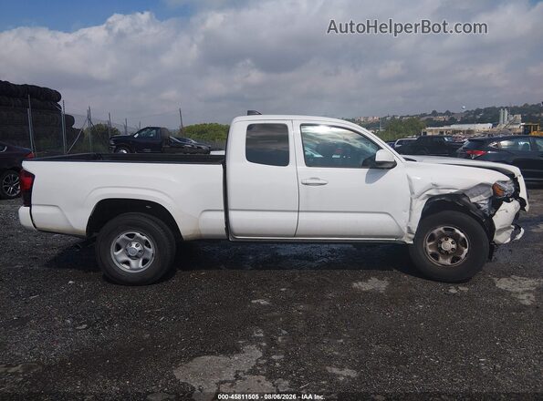 3TYSX5EN7NT014718 2022 TOYOTA TACOMA White Սալոնի հետևի տեսք