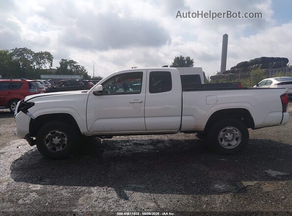 3TYSX5EN7NT014718 2022 TOYOTA TACOMA White Սալոնի 360 աստիճան տեսք