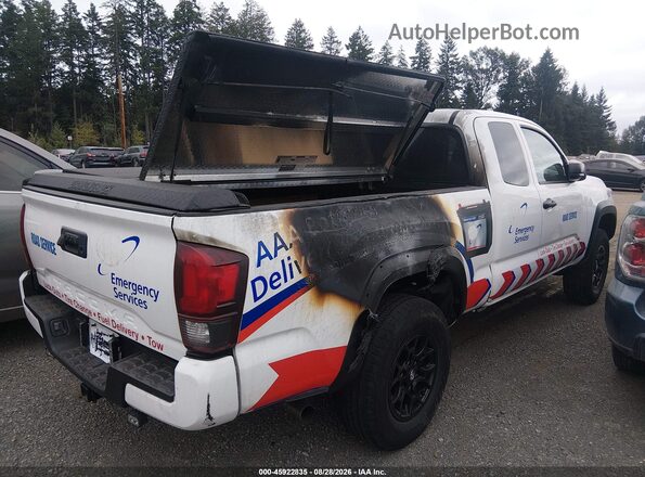 3TYSZ5AN0MT048109 2021 TOYOTA TACOMA Белый Задняя правая четверть