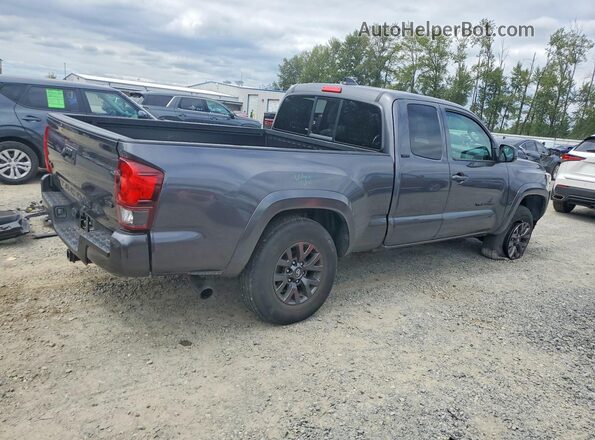 3TYSZ5AN3NT084765 2022 TOYOTA TACOMA Charcoal Rear right