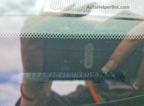 3TYSZ5AN3NT084765 2022 TOYOTA TACOMA Charcoal VIN sticker view