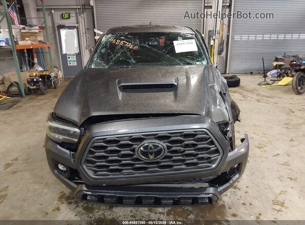 3TYSZ5AN5MT015493 2021 TOYOTA TACOMA Gray Vista del cuadro de instrumentos