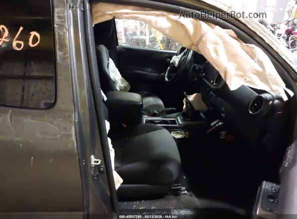 3TYSZ5AN5MT015493 2021 TOYOTA TACOMA Gray Vista interior delantera