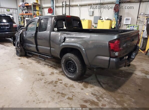 3TYSZ5AN5MT015493 2021 TOYOTA TACOMA Gray Trasero izquierdo