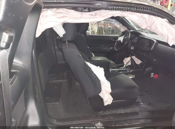 3TYSZ5AN5MT015493 2021 TOYOTA TACOMA Gray Vista de la etiqueta del VIN