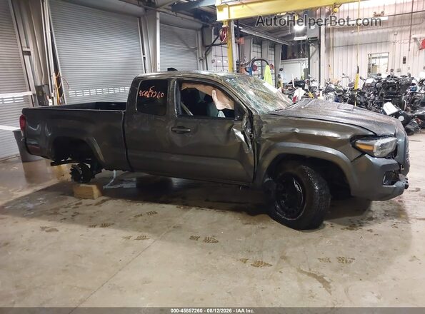 3TYSZ5AN5MT015493 2021 TOYOTA TACOMA Gray Vista interior trasera