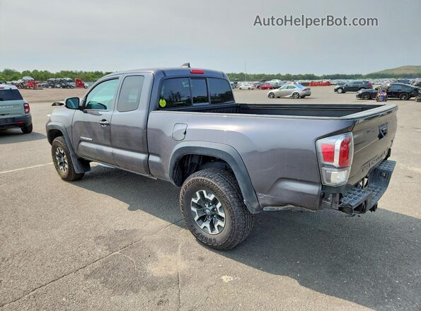 3TYSZ5AN5NT077414 2022 TOYOTA TACOMA Gray Задня ліва чверть