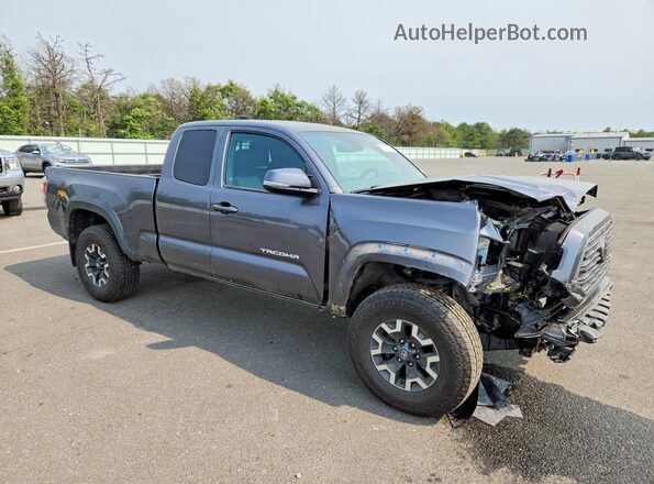 3TYSZ5AN5NT077414 2022 TOYOTA TACOMA Gray Передня права чверть