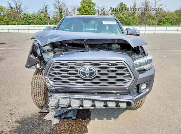 3TYSZ5AN5NT077414 2022 TOYOTA TACOMA Gray Вид спереду