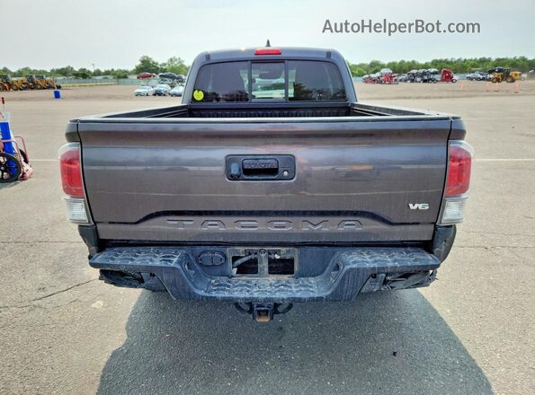 3TYSZ5AN5NT077414 2022 TOYOTA TACOMA Gray Вид ззаду