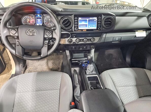 3TYSZ5AN8LT002588 2020 TOYOTA TACOMA Tan Widok deski rozdzielczej