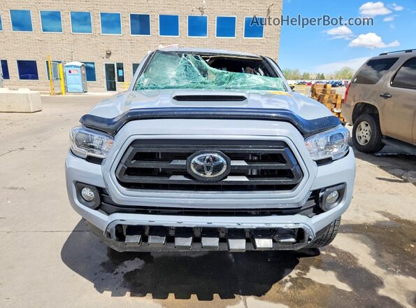3TYSZ5AN8MT009073 2021 TOYOTA TACOMA Серый Вид спереди