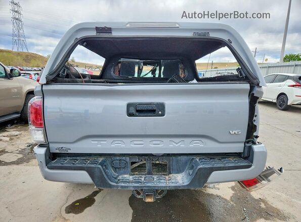 3TYSZ5AN8MT009073 2021 TOYOTA TACOMA Серый Вид сзади