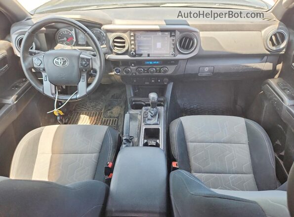 3TYSZ5AN8PT136779 2023 TOYOTA TACOMA Черный Вид панели приборов