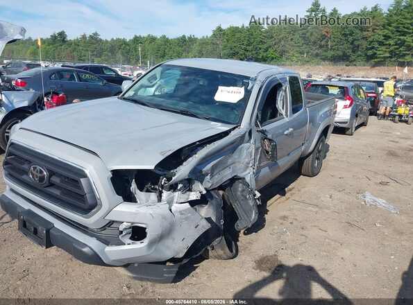 3TYSZ5AN9LT001353 2020 TOYOTA TACOMA White Առջևի ձախ երեք քառորդ տեսարան