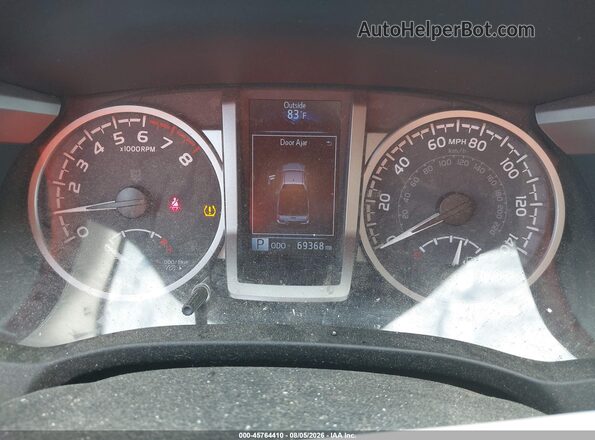 3TYSZ5AN9LT001353 2020 TOYOTA TACOMA White Հետևի նստատեղերի տեսք