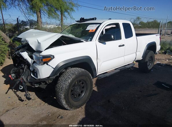 3TYSZ5AN9NT096192 2022 TOYOTA TACOMA Белый Передняя левая четверть