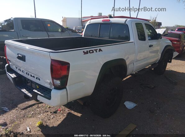 3TYSZ5AN9NT096192 2022 TOYOTA TACOMA Белый Задняя правая четверть