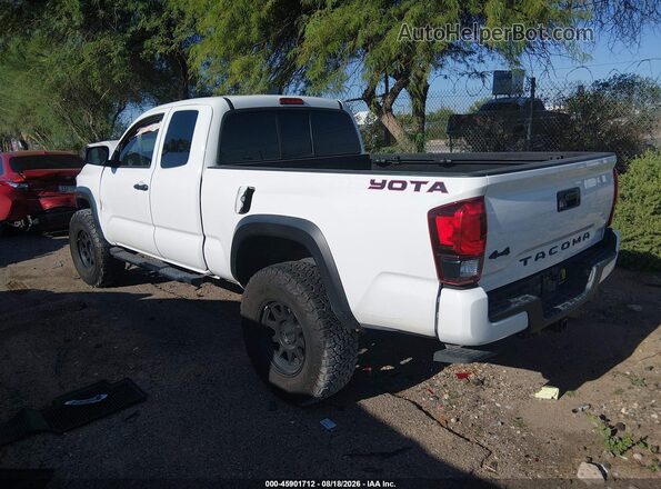 3TYSZ5AN9NT096192 2022 TOYOTA TACOMA Белый Задняя левая четверть
