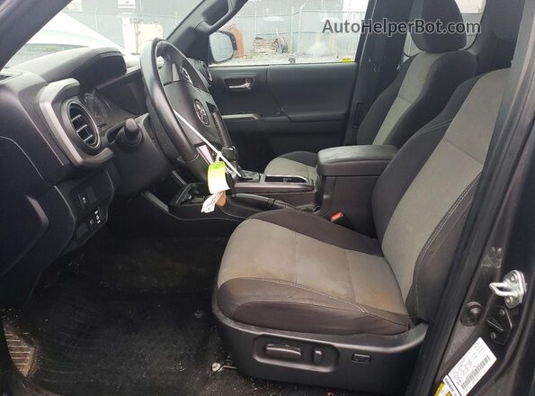 3TYSZ5ANXMT042303 2021 TOYOTA TACOMA Gray Front interior view
