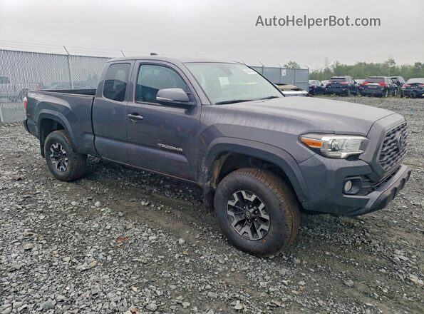 3TYSZ5ANXMT042303 2021 TOYOTA TACOMA Gray Front right