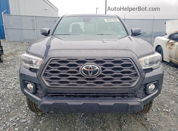 3TYSZ5ANXMT042303 2021 TOYOTA TACOMA Gray Front view